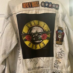 VINTAGE 80’s band jacket-oversized